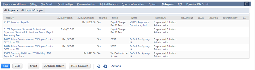 What is India Taxation Configuration in NetSuite GST/TDS?